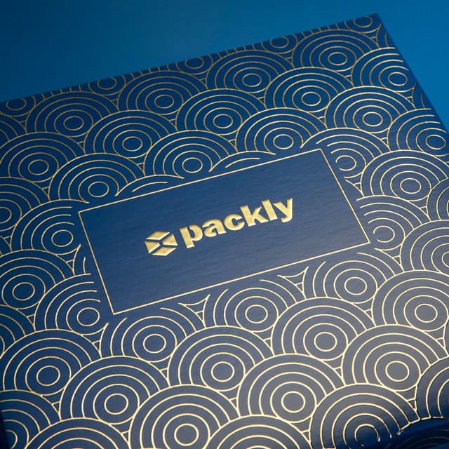 gold foil box