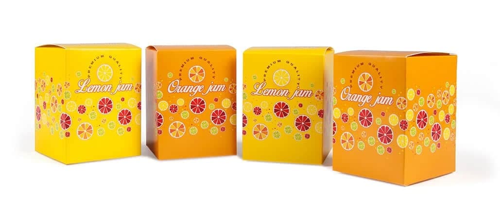 esempio di food packaging design