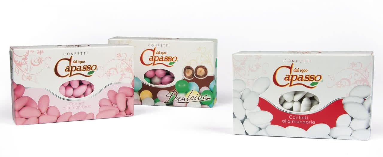 Esempio di packaging che utilizza la finestratura per mostrare il prodotto contenuto all'interno.