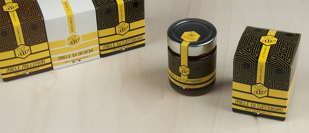 barattolo packaging per miele