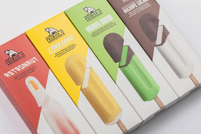 ice cream boxes