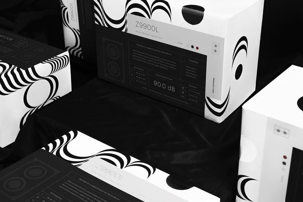 packaging diffusori acustici