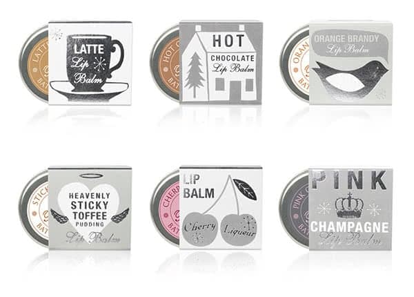 Lip balm boxes for Christmas