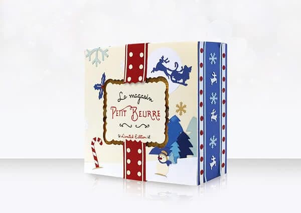 Christmas biscuits packaging