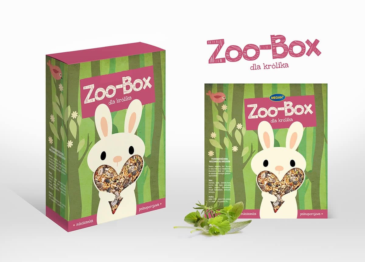 packaging mangime conigli