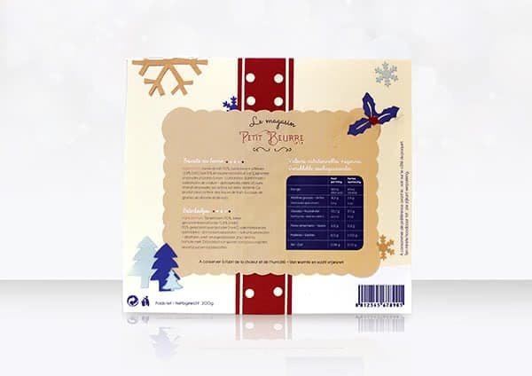 scatola biscotti natale