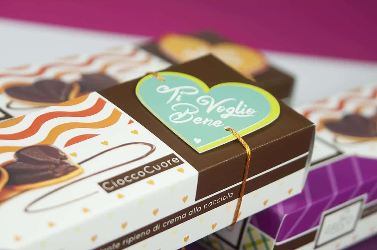 packaging biscotti al cioccolato