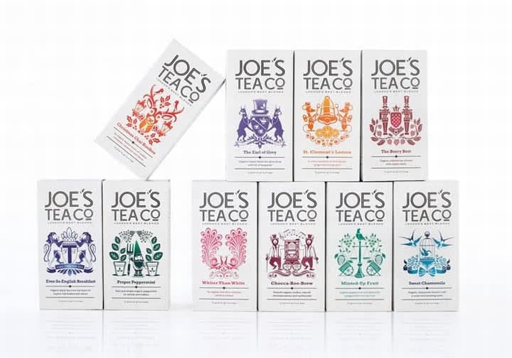 packaging tè