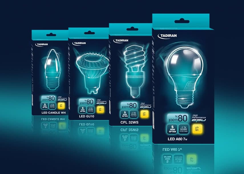 tadiran scatola lampadine