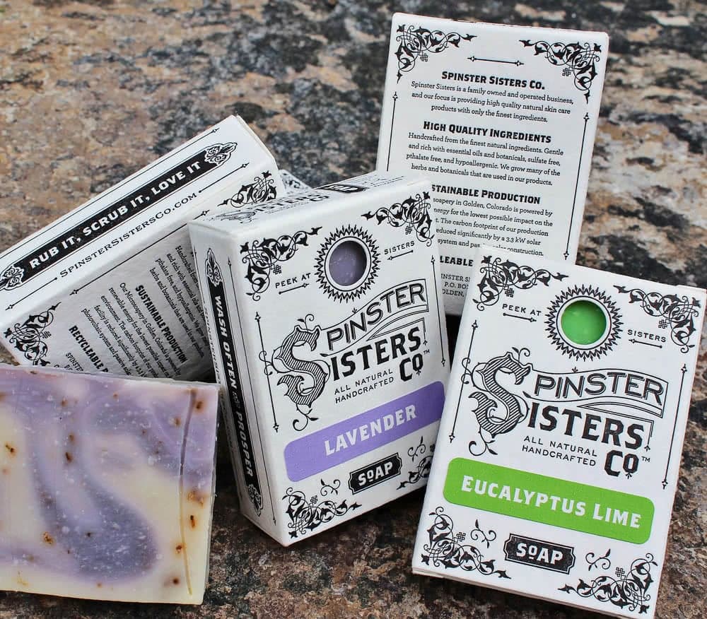 artisan soap bar packaging
