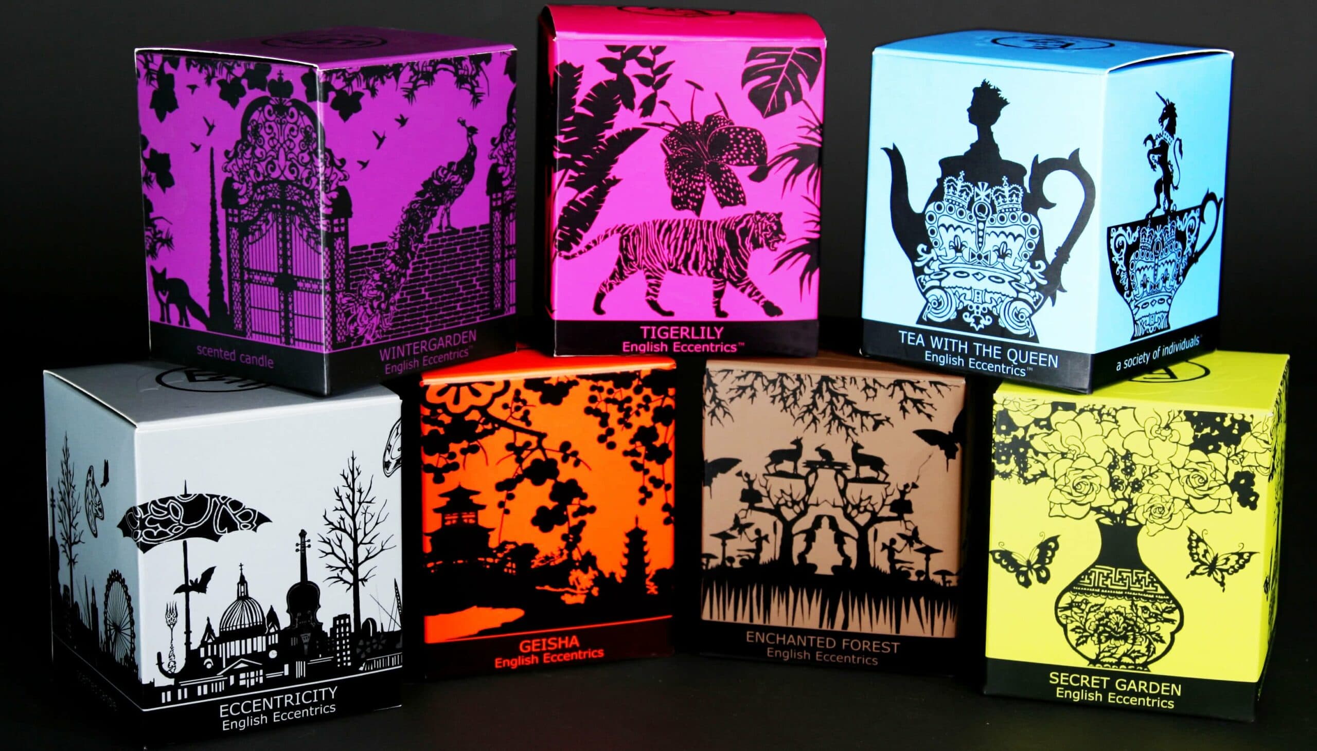 confezioni candele english eccentrics
