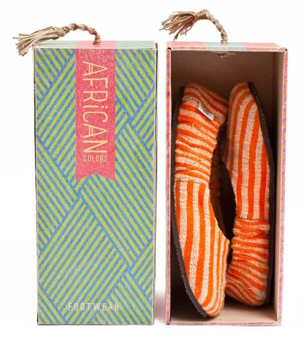 packaging per scarpe