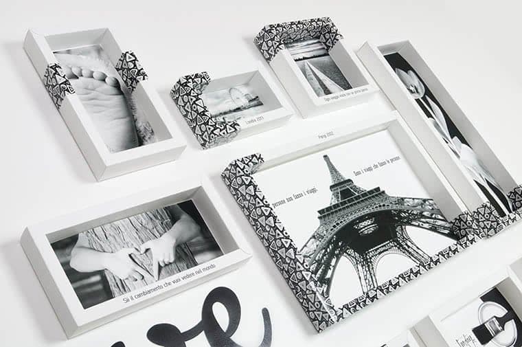 cornici in cartoncino per foto