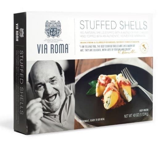 packaging conchiglie pasta