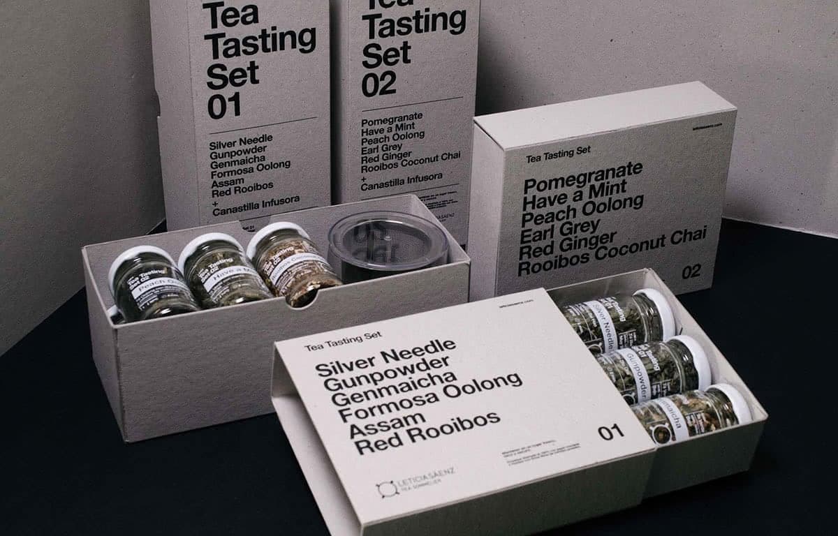 packaging numerico tè