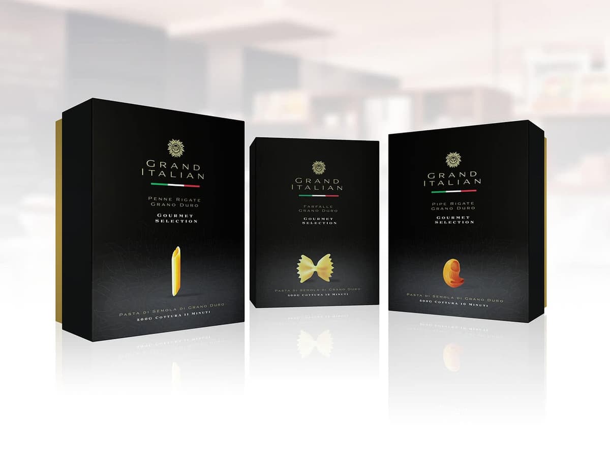 packaging per pasta