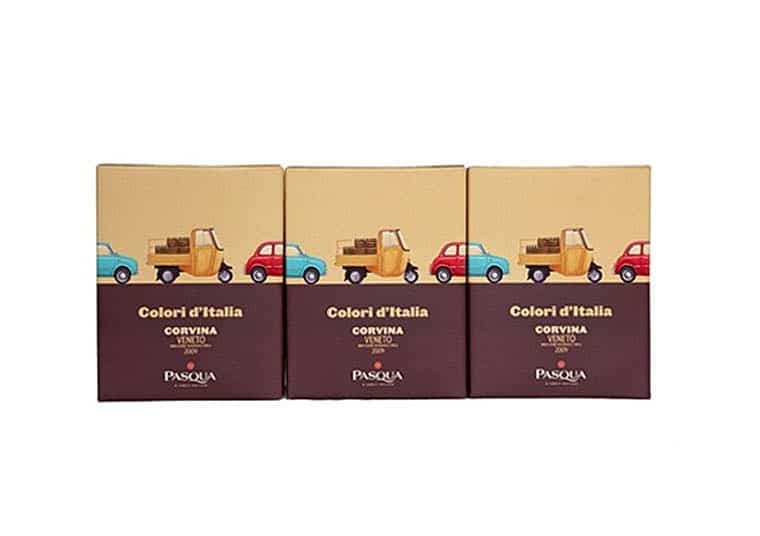 scatola vino