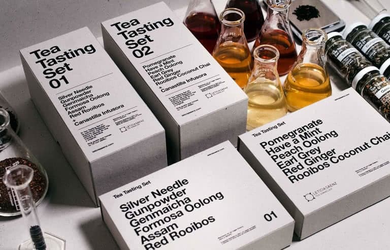 Tea tasting set