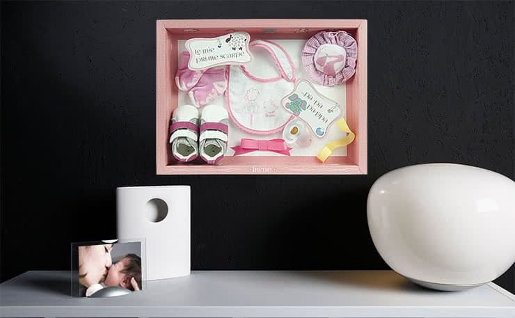 use of baby shadow box