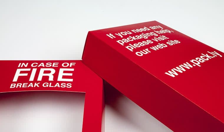 in case of fire package