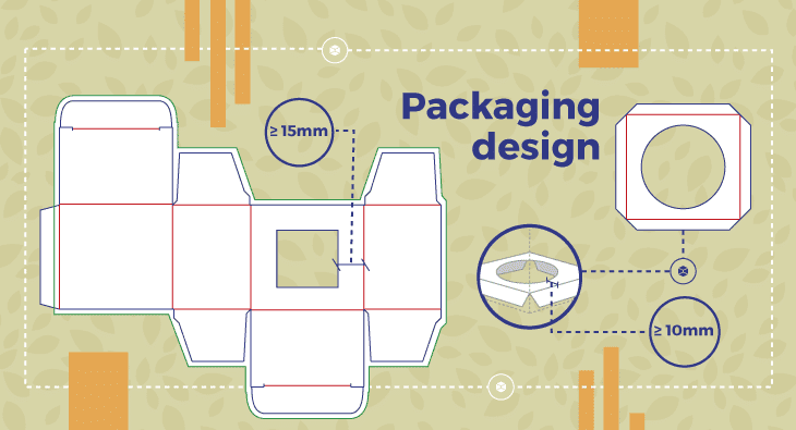 pacakging design windowing and holders