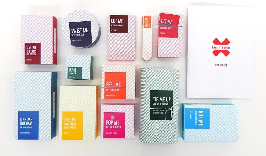 Packaging interattivo con messaggio dazione