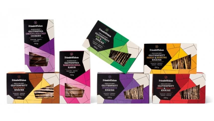 Colorful Packaging for Crackers