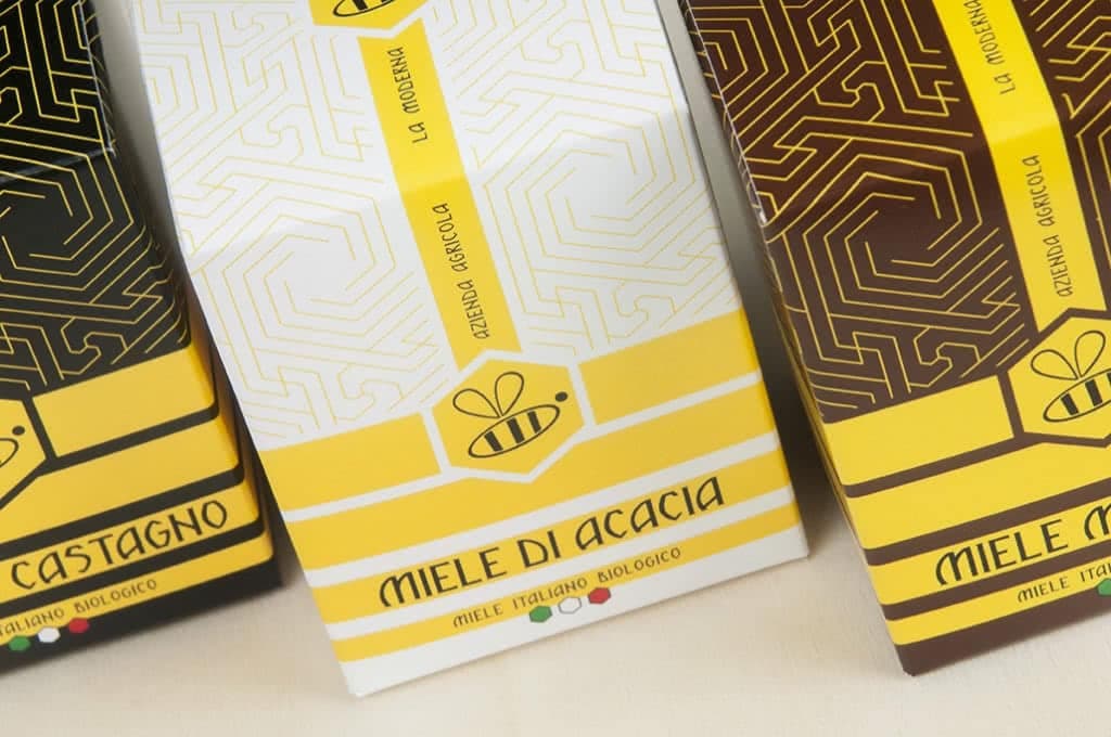 Acacia Honey Packaging Design Detail