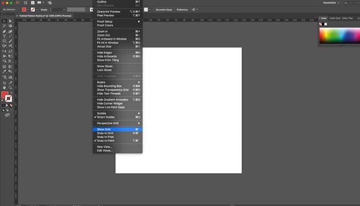 illustrator-document-show-grid