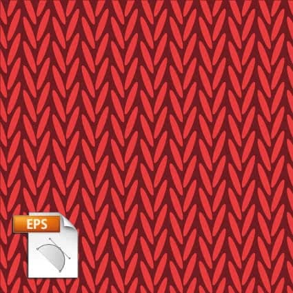 red-knitted-pattern-by-packly