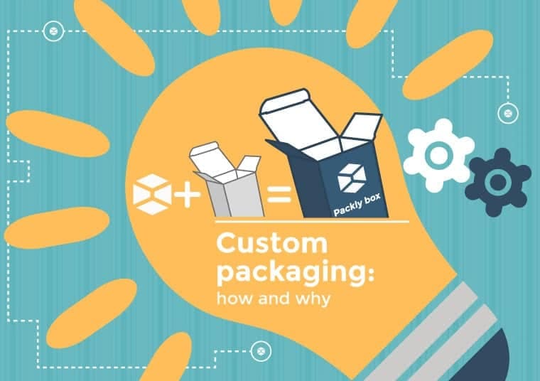 create custom packaging on Packly