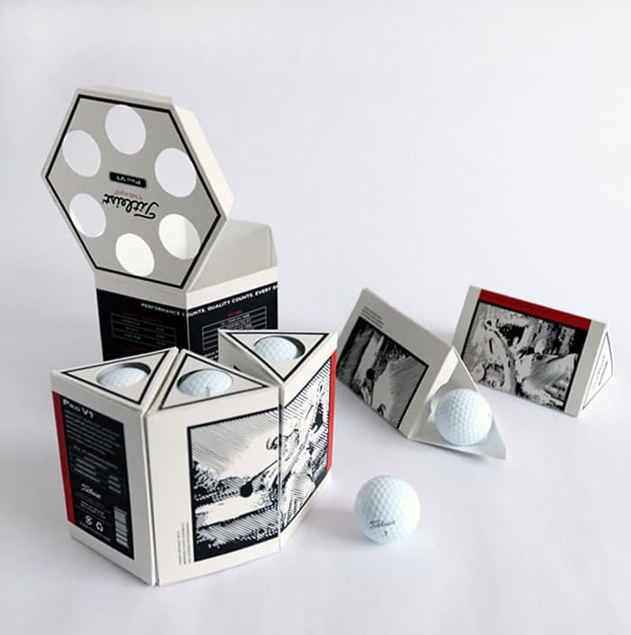 Fitleist Golf Ball Packaging 
