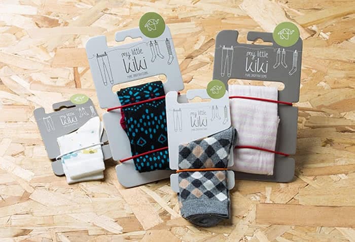 My Little KiKi sock packaging