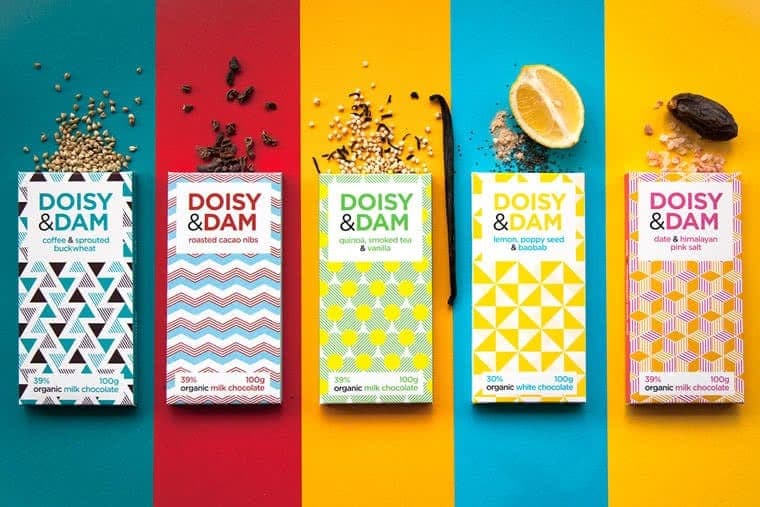 doisydam packaging per cioccolato