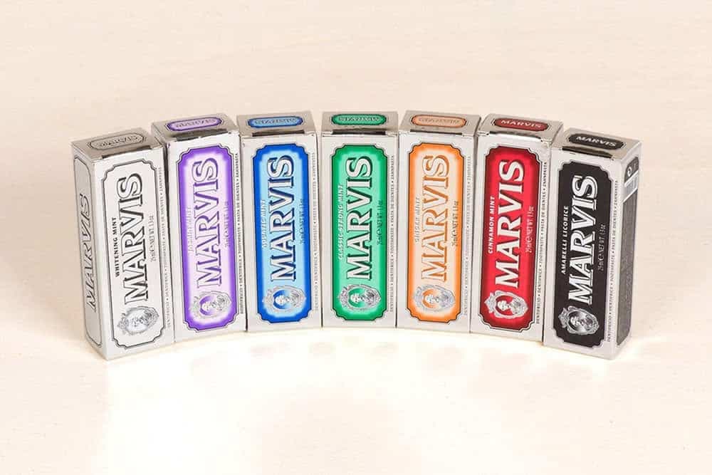 marvis timeless packagings