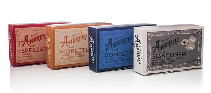 scatole liquirizie amarelli