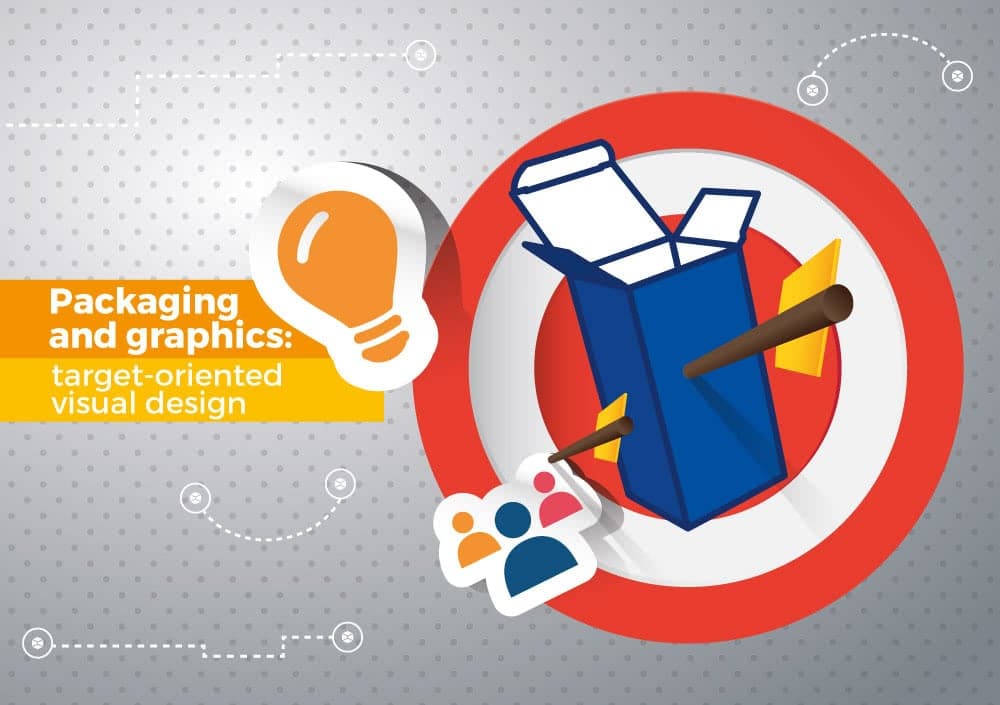 target oriented packaging visual design