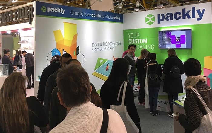 packly stand cosmopack 2018