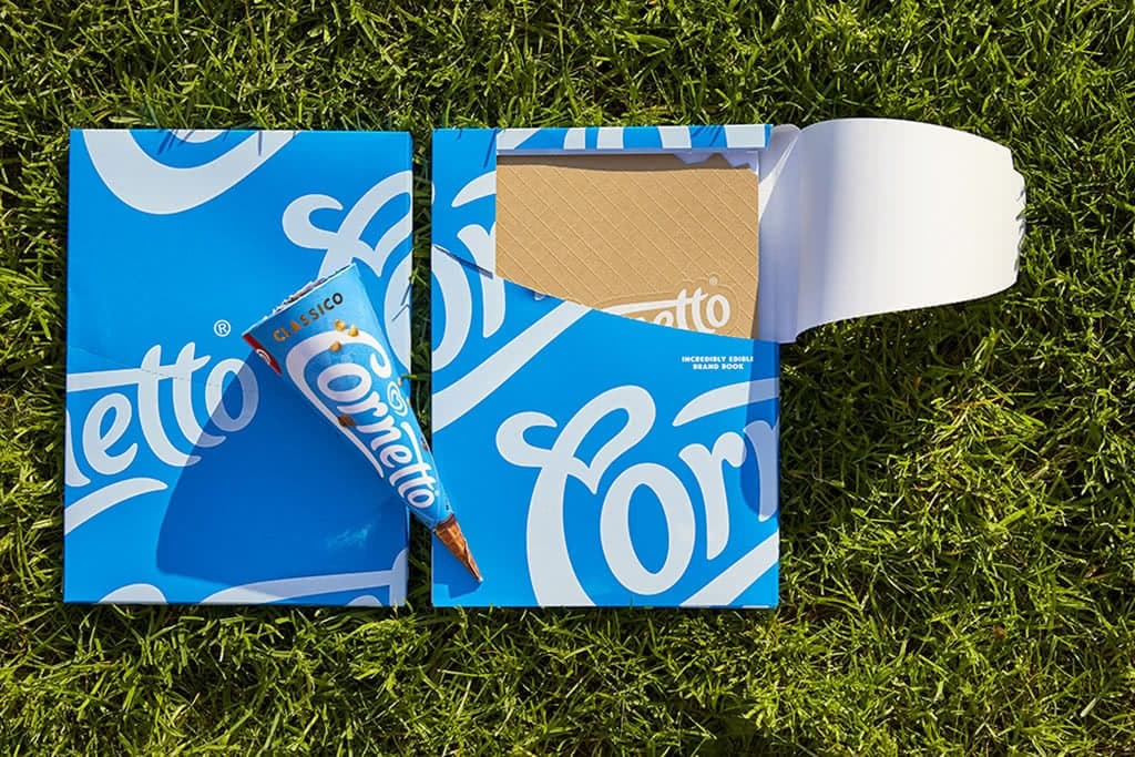 cornetto algida brand identity design