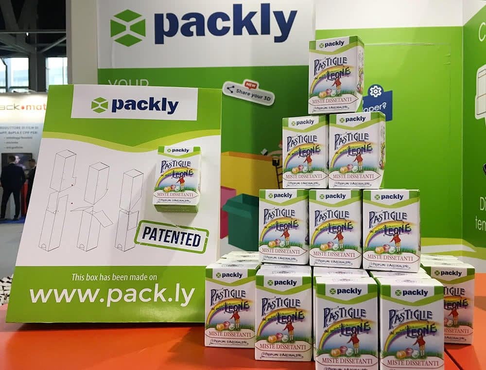 pastiglie leone packly cobranding