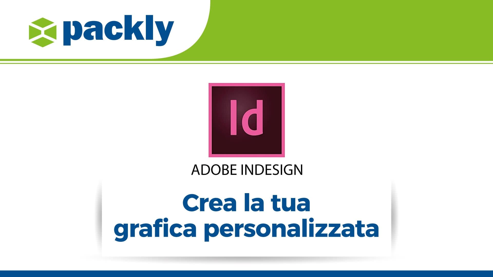 grafica personalizzata scatole con indesign