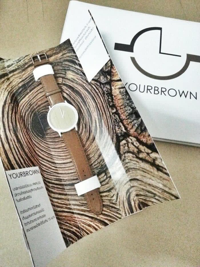 yourbrown-creative wristwatch box
