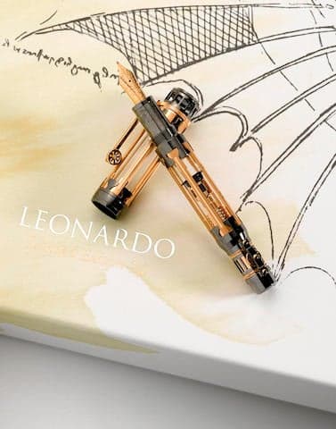 Penna a fontana edizione Leonardo Da Vinci