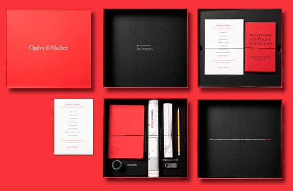  Ogilvy e Mather: cartella stampa digitale e fisica