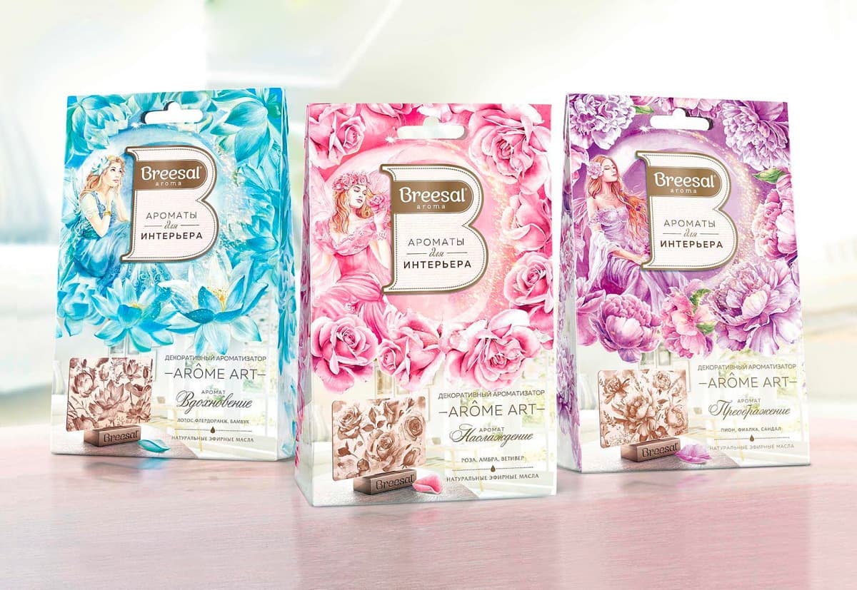 gable top box arome packaging design