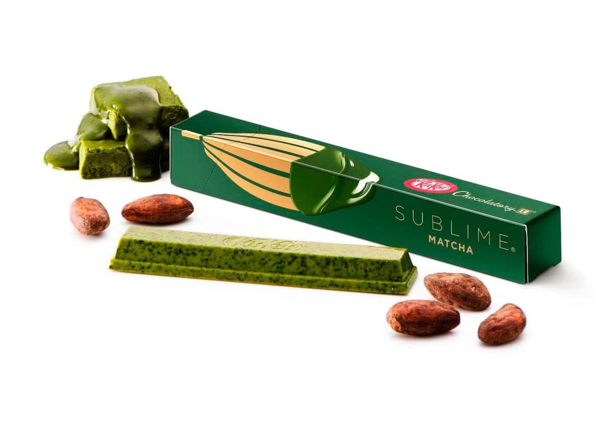 KitKat sublime raw matcha single luxury pack