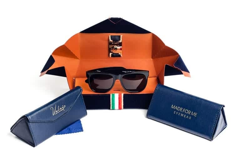 packaging per occhiali da sole valni