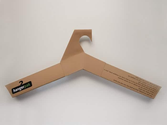 From box to hanger