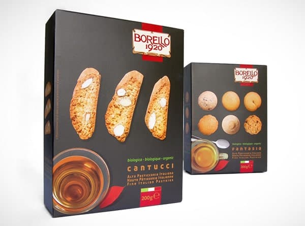 A box of cantucci by Borello