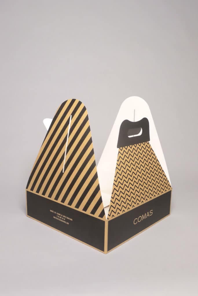 Open handle box